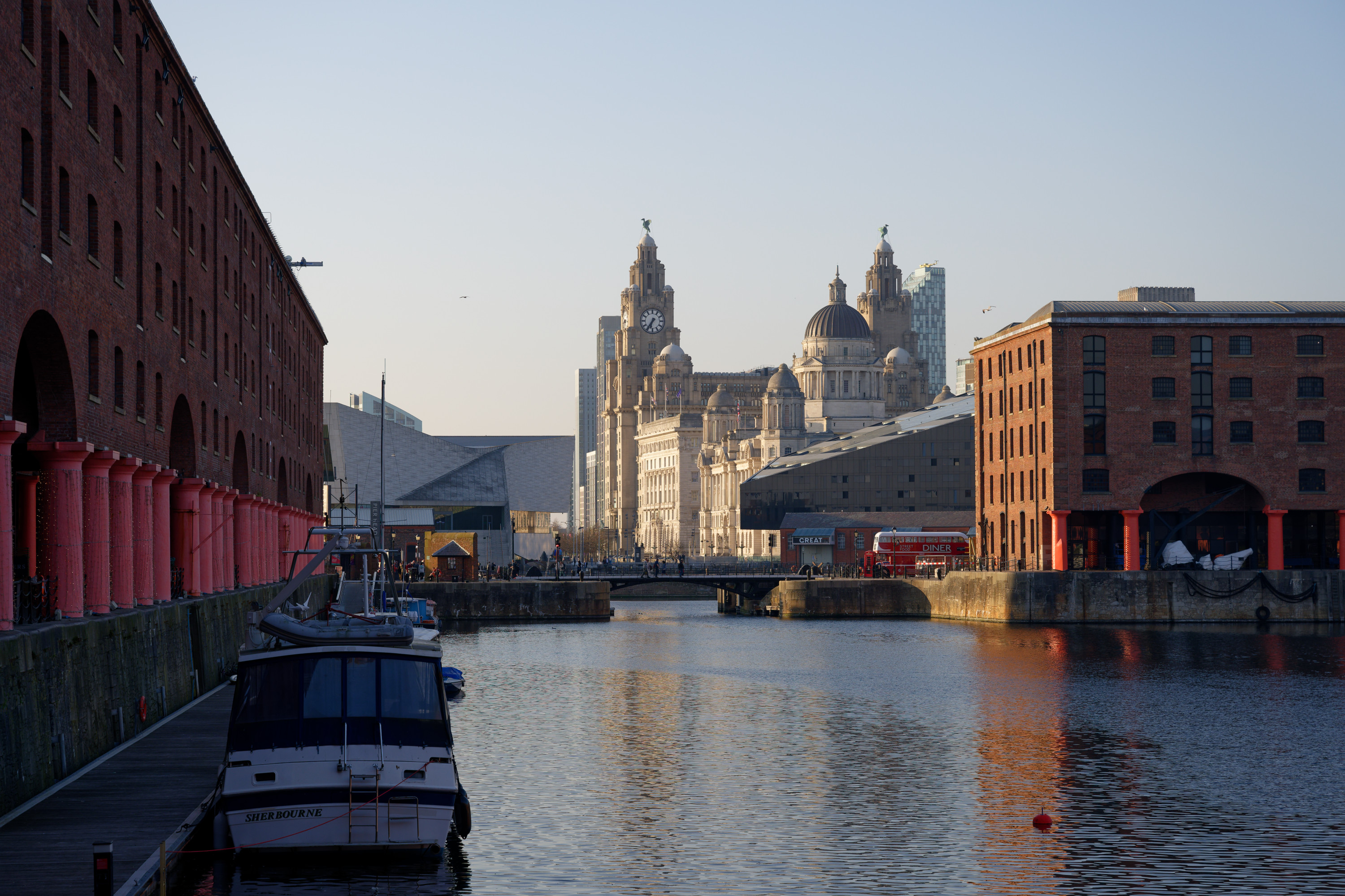 Liver Building from Albert Dock
