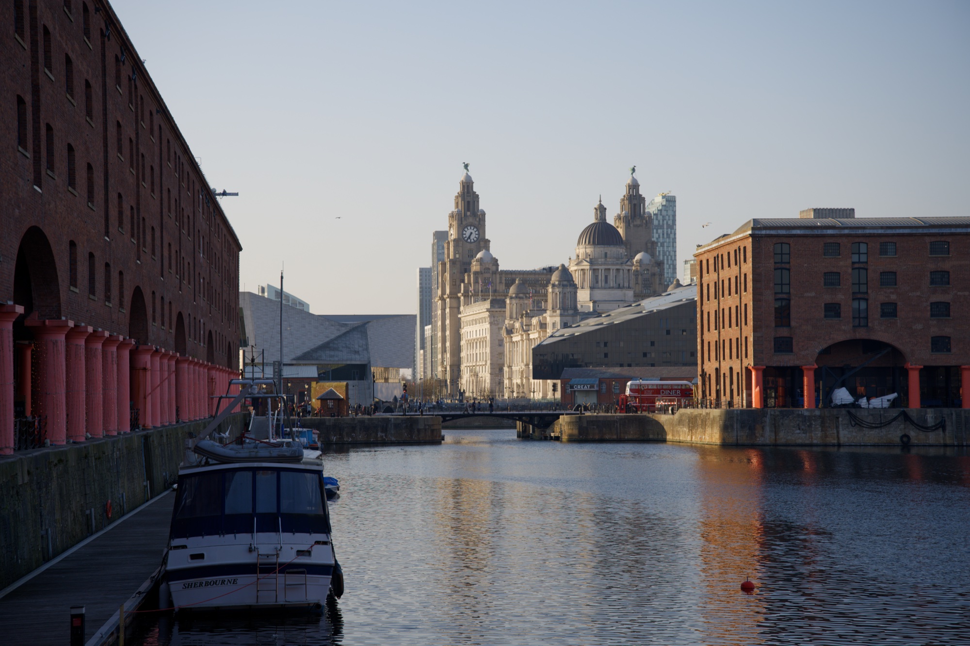 Liver Building from Albert Dock