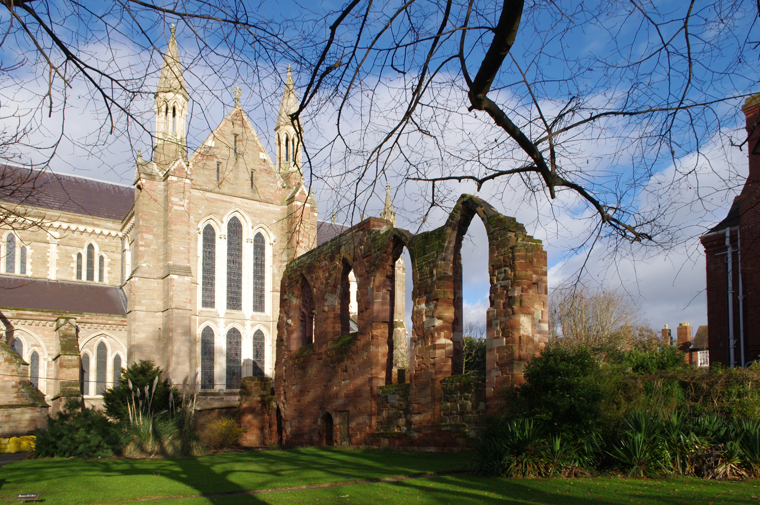 Old Gueston Hall, Worcester Cathedral